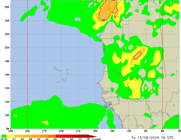 Tu 13.08.2024 06 UTC