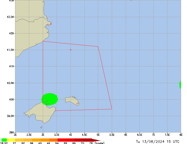 Tu 13.08.2024 15 UTC