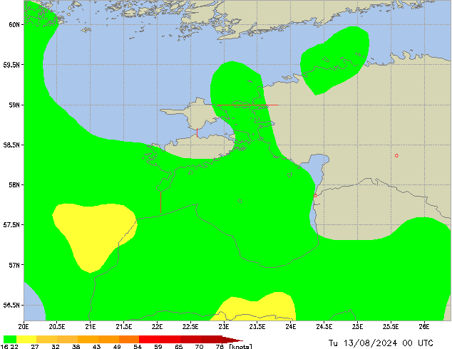 Tu 13.08.2024 00 UTC