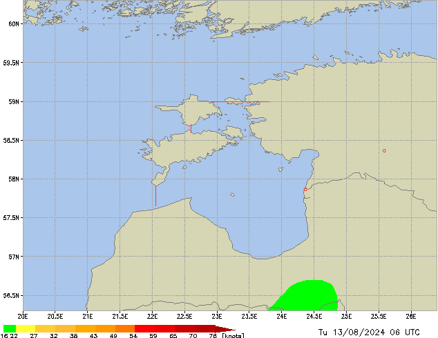 Tu 13.08.2024 06 UTC