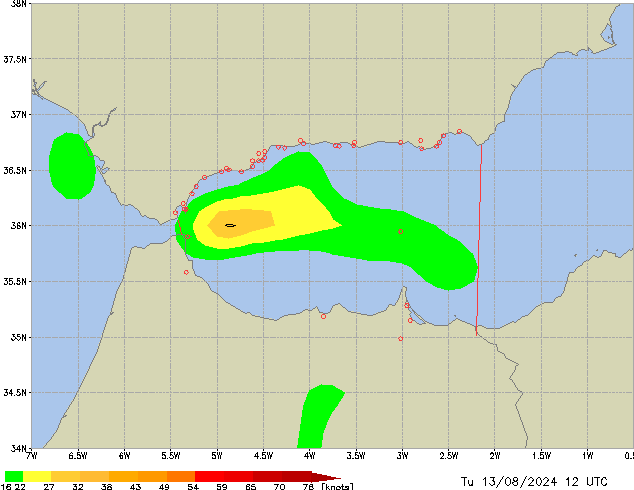 Tu 13.08.2024 12 UTC