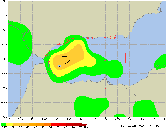 Tu 13.08.2024 15 UTC