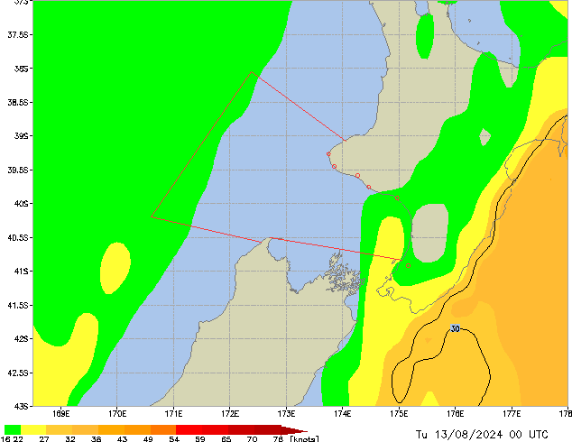 Tu 13.08.2024 00 UTC