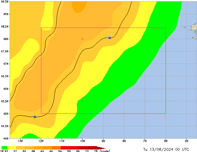 Tu 13.08.2024 00 UTC