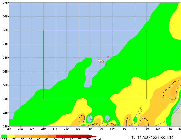 Tu 13.08.2024 00 UTC