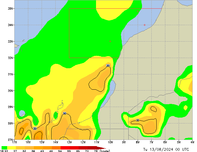 Tu 13.08.2024 00 UTC