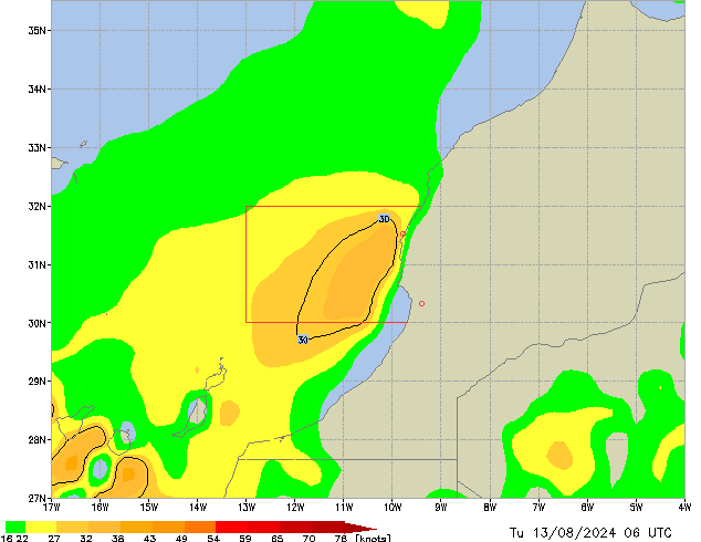 Tu 13.08.2024 06 UTC