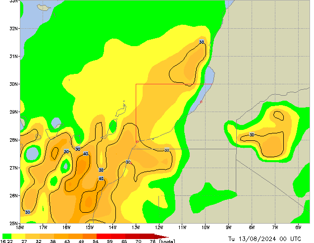 Tu 13.08.2024 00 UTC