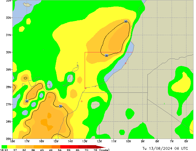 Tu 13.08.2024 06 UTC