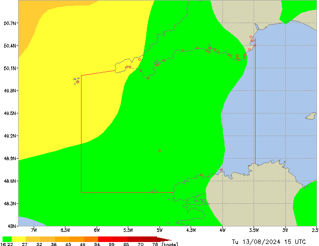 Tu 13.08.2024 15 UTC