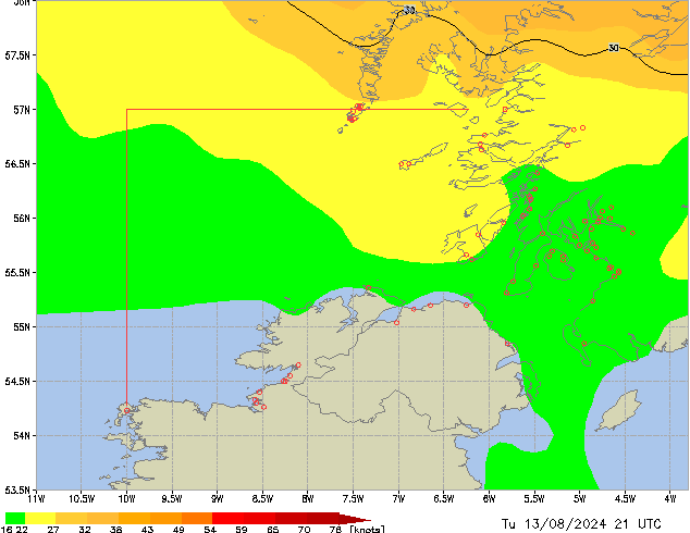 Tu 13.08.2024 21 UTC