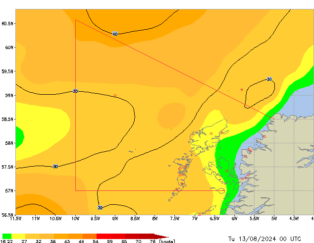 Tu 13.08.2024 00 UTC