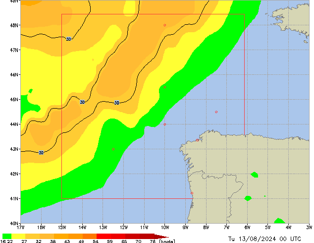 Tu 13.08.2024 00 UTC