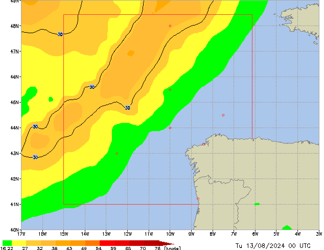 Tu 13.08.2024 00 UTC