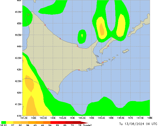 Tu 13.08.2024 06 UTC