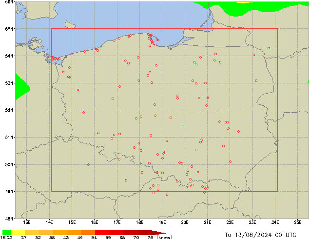 Tu 13.08.2024 00 UTC