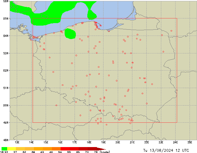 Tu 13.08.2024 12 UTC