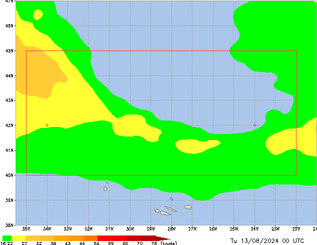 Tu 13.08.2024 00 UTC