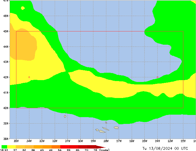 Tu 13.08.2024 00 UTC