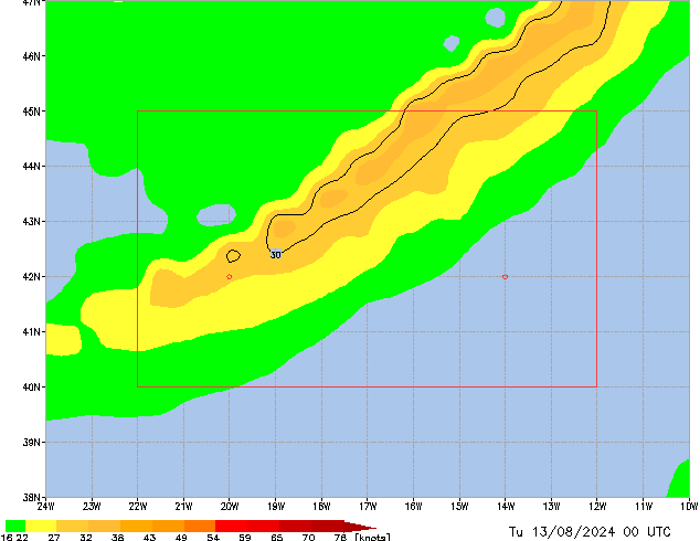 Tu 13.08.2024 00 UTC