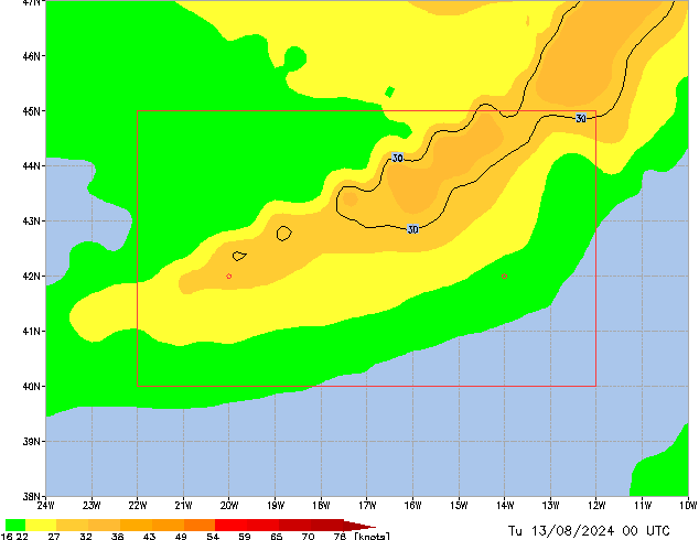 Tu 13.08.2024 00 UTC