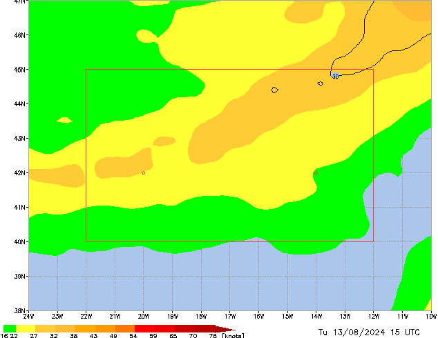 Tu 13.08.2024 15 UTC