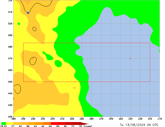 Tu 13.08.2024 06 UTC