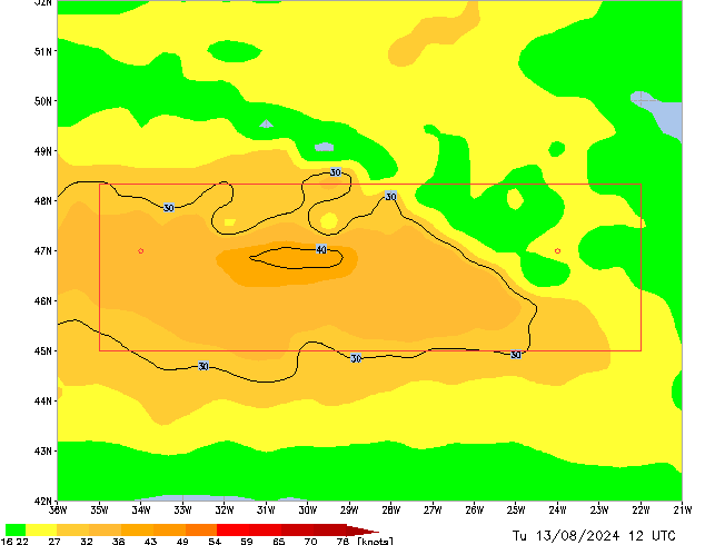 Tu 13.08.2024 12 UTC