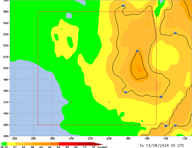 Tu 13.08.2024 00 UTC