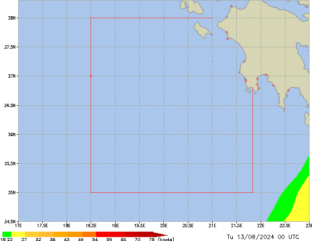 Tu 13.08.2024 00 UTC