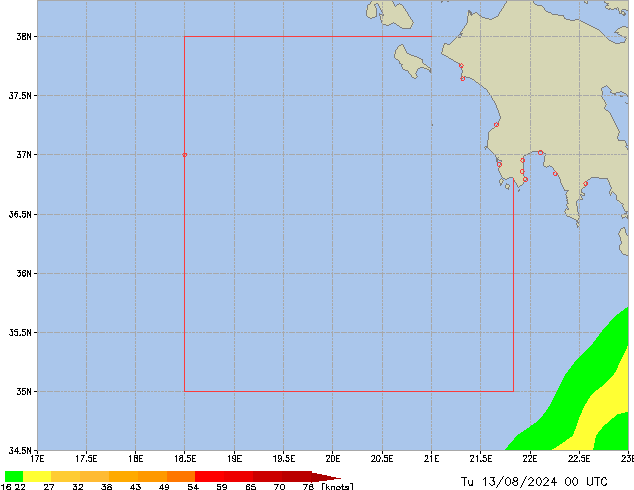 Tu 13.08.2024 00 UTC