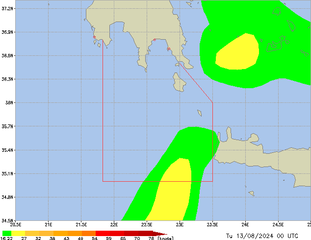 Tu 13.08.2024 00 UTC