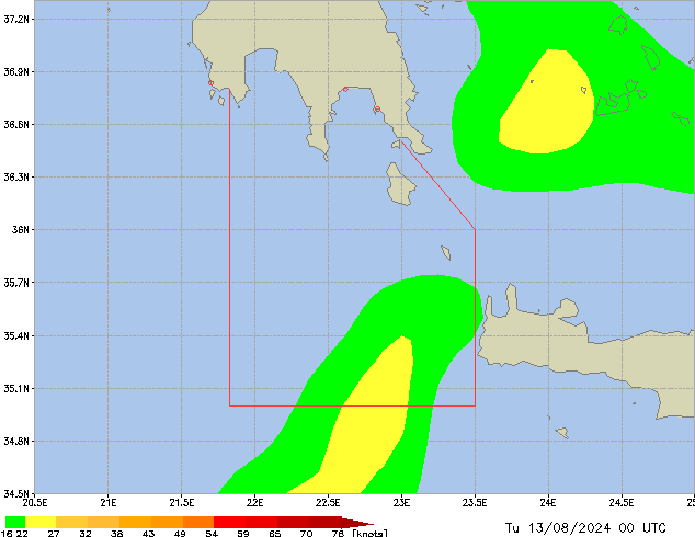 Tu 13.08.2024 00 UTC