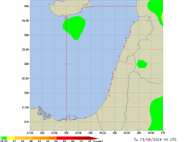 Tu 13.08.2024 00 UTC