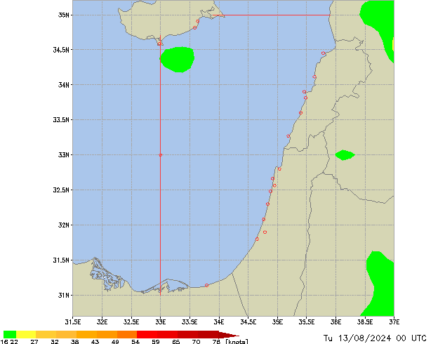 Tu 13.08.2024 00 UTC