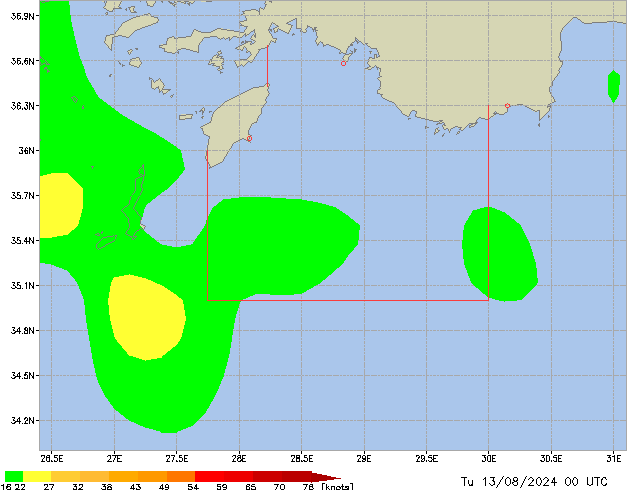 Tu 13.08.2024 00 UTC