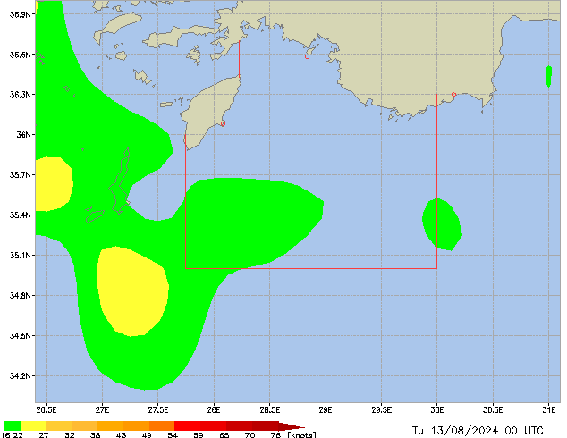 Tu 13.08.2024 00 UTC