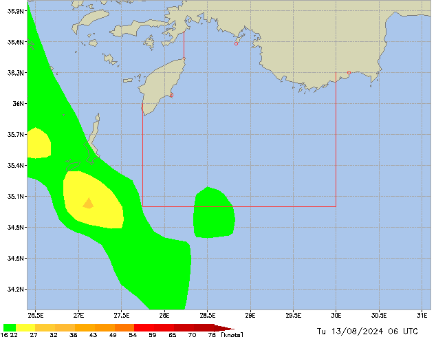 Tu 13.08.2024 06 UTC