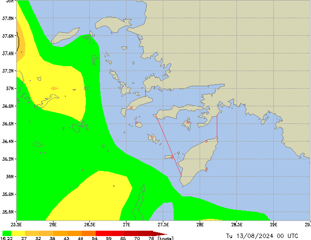 Tu 13.08.2024 00 UTC