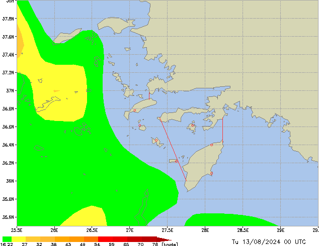 Tu 13.08.2024 00 UTC