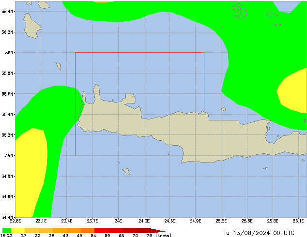 Tu 13.08.2024 00 UTC