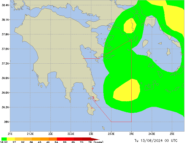 Tu 13.08.2024 00 UTC