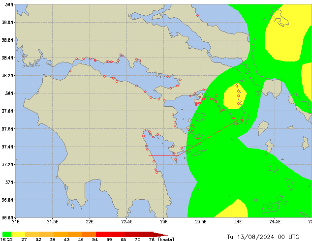 Tu 13.08.2024 00 UTC