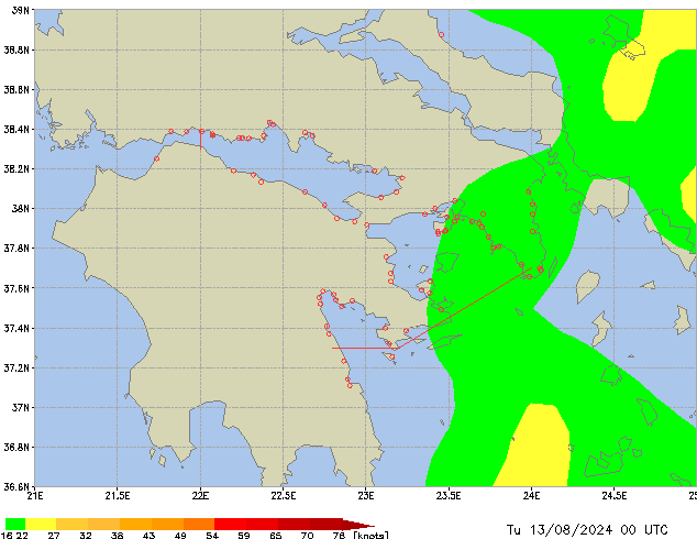 Tu 13.08.2024 00 UTC