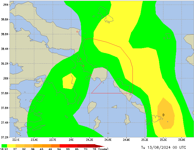 Tu 13.08.2024 00 UTC