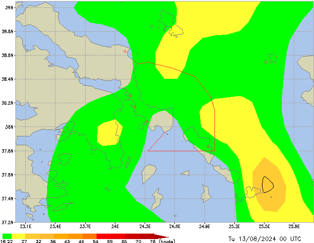 Tu 13.08.2024 00 UTC