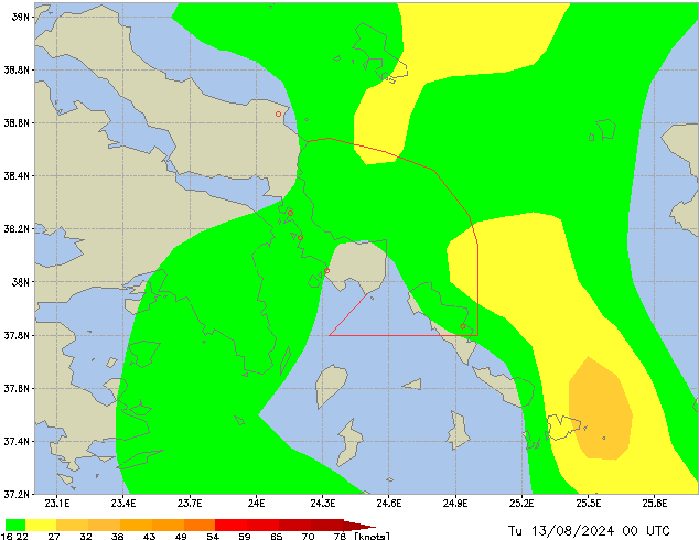 Tu 13.08.2024 00 UTC