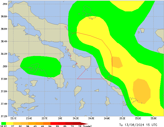 Tu 13.08.2024 15 UTC