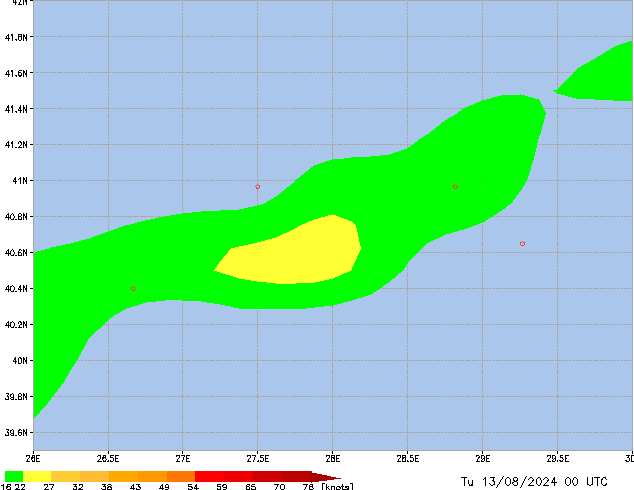 Tu 13.08.2024 00 UTC