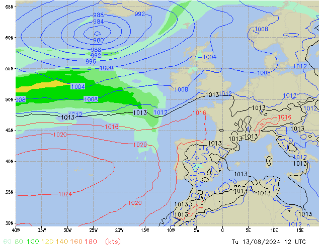 Tu 13.08.2024 12 UTC